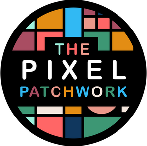 The Pixel Patchwork Logo